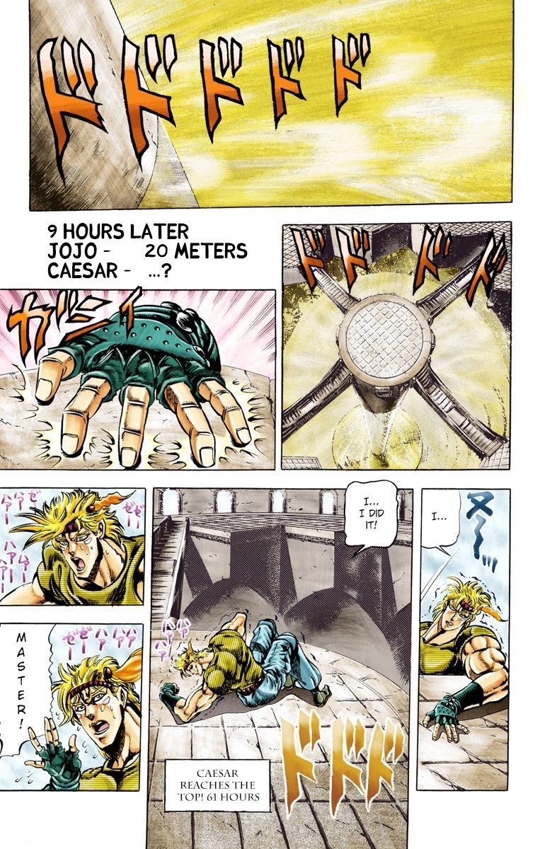Read JoJo's Bizarre Adventure Part 2 Battle Tendency Official Colored Manga Online