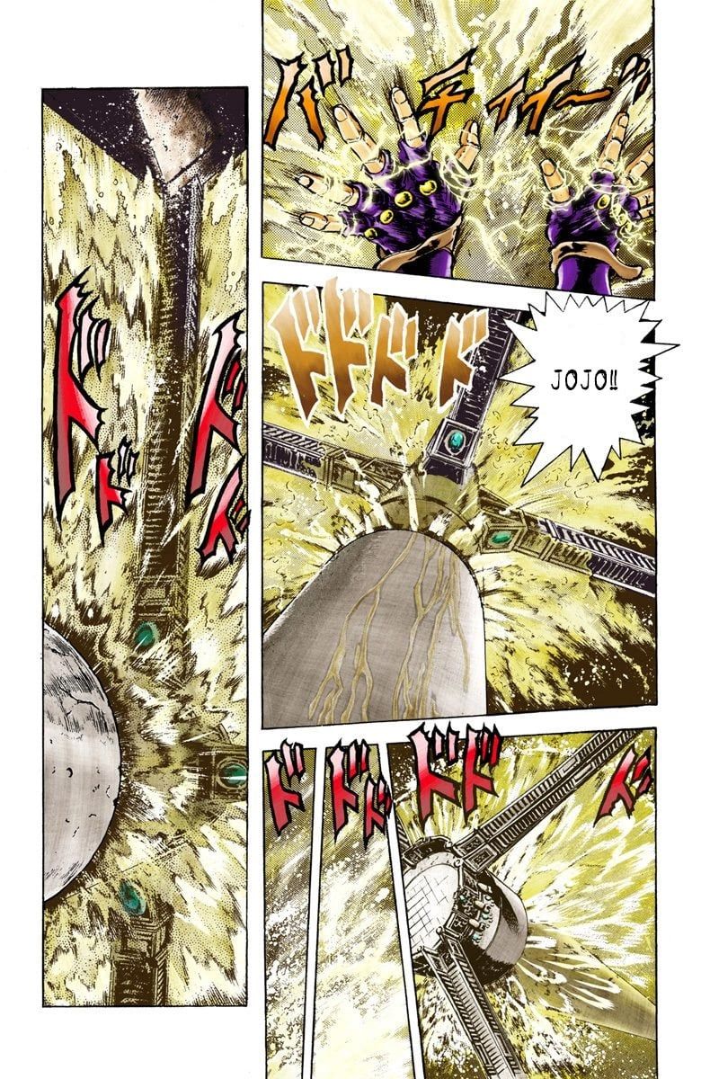 Read JoJo's Bizarre Adventure Part 2 Battle Tendency Official Colored Manga Online