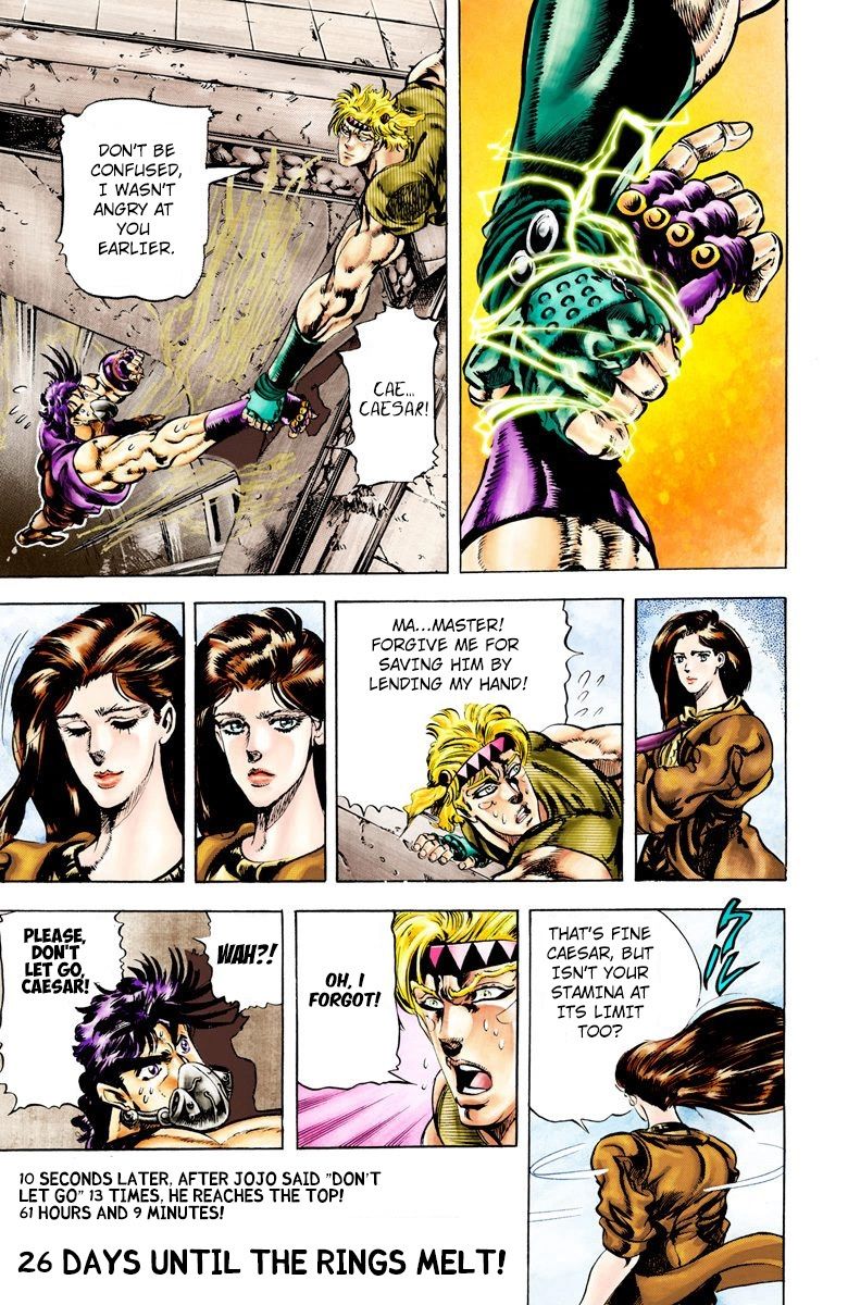 Read JoJo's Bizarre Adventure Part 2 Battle Tendency Official Colored Manga Online