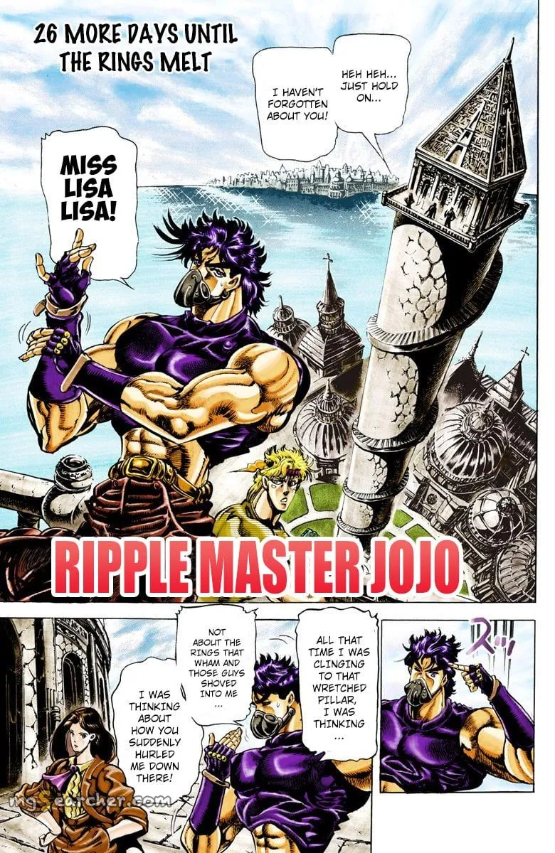 Read JoJo's Bizarre Adventure Part 2 Battle Tendency Official Colored Manga Online