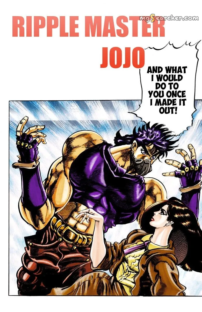 Read JoJo's Bizarre Adventure Part 2 Battle Tendency Official Colored Manga Online