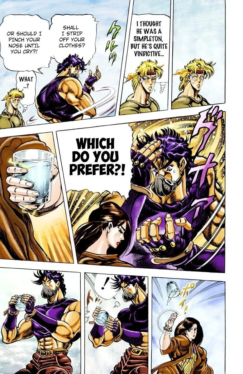 Read JoJo's Bizarre Adventure Part 2 Battle Tendency Official Colored Manga Online