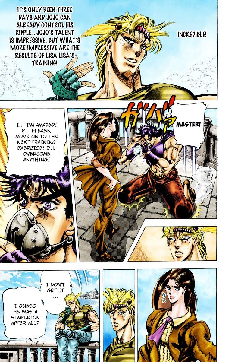 Read JoJo's Bizarre Adventure Part 2 Battle Tendency Official Colored Manga Online
