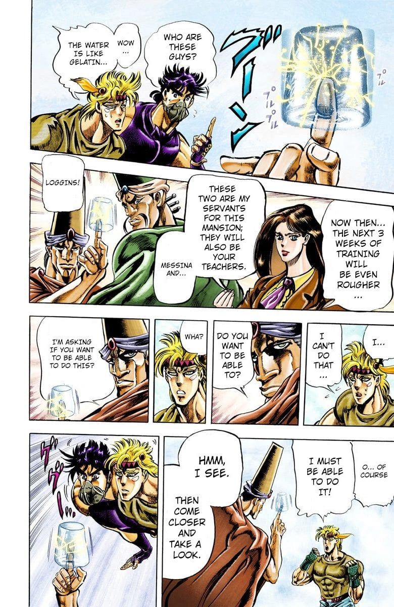 Read JoJo's Bizarre Adventure Part 2 Battle Tendency Official Colored Manga Online