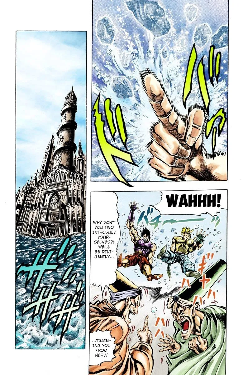 Read JoJo's Bizarre Adventure Part 2 Battle Tendency Official Colored Manga Online
