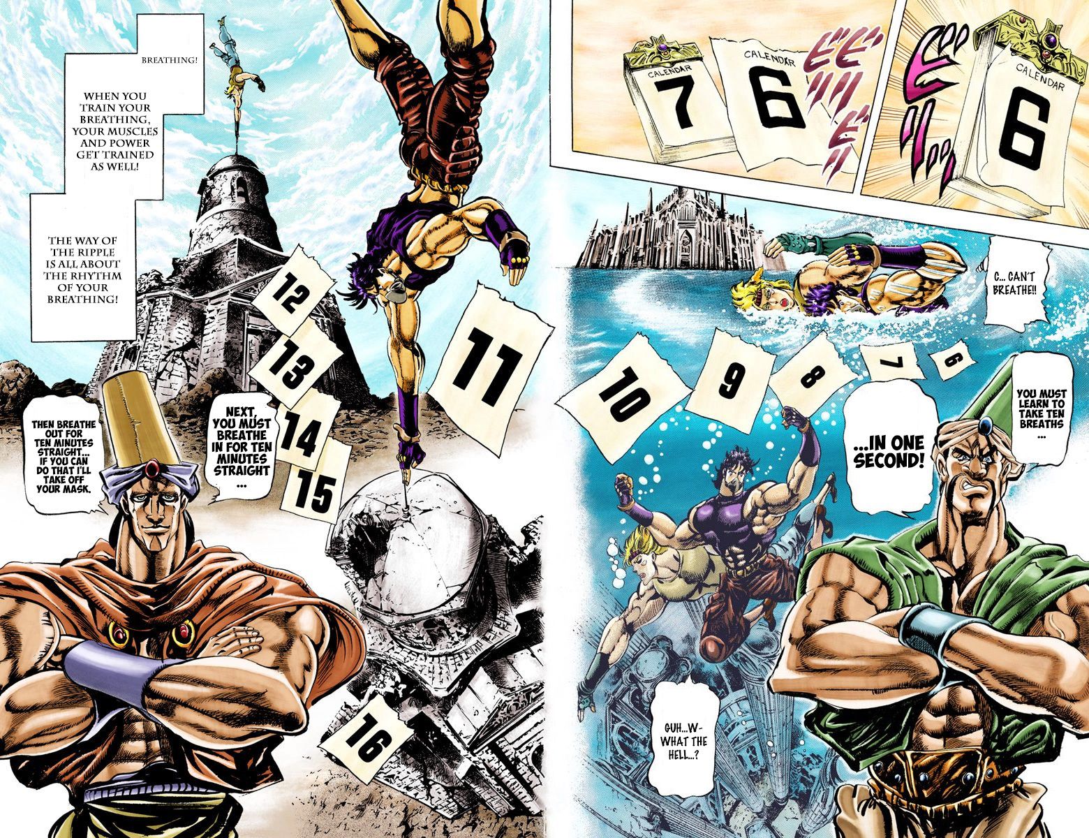 Read JoJo's Bizarre Adventure Part 2 Battle Tendency Official Colored Manga Online