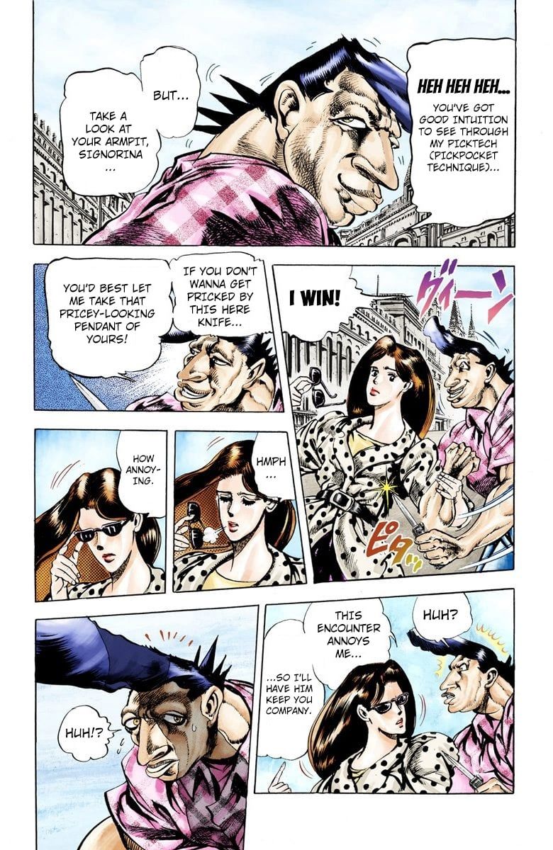 Read JoJo's Bizarre Adventure Part 2 Battle Tendency Official Colored Manga Online