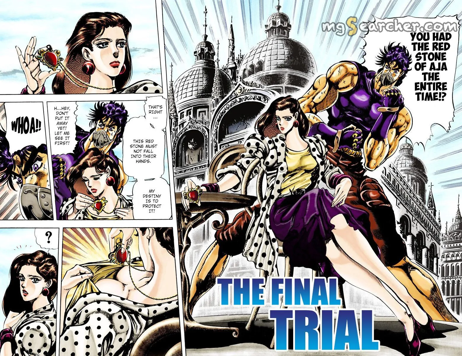 Read JoJo's Bizarre Adventure Part 2 Battle Tendency Official Colored Manga Online