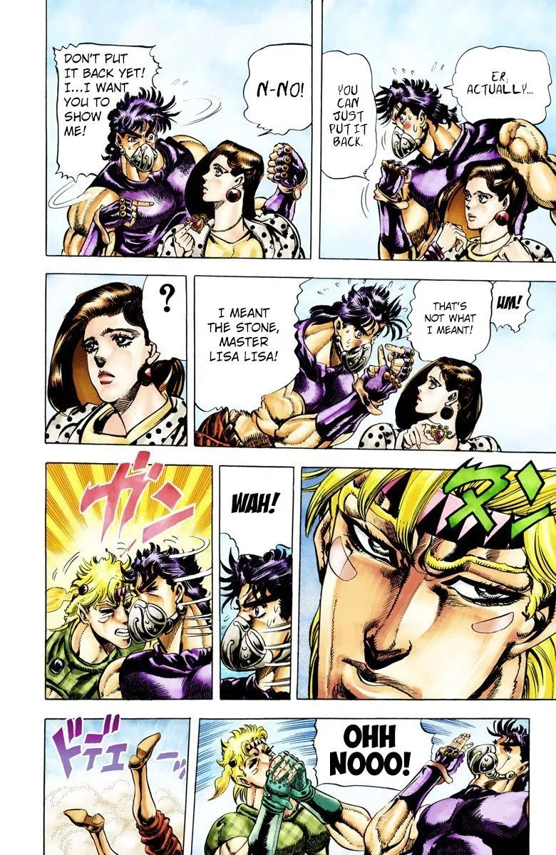 Read JoJo's Bizarre Adventure Part 2 Battle Tendency Official Colored Manga Online