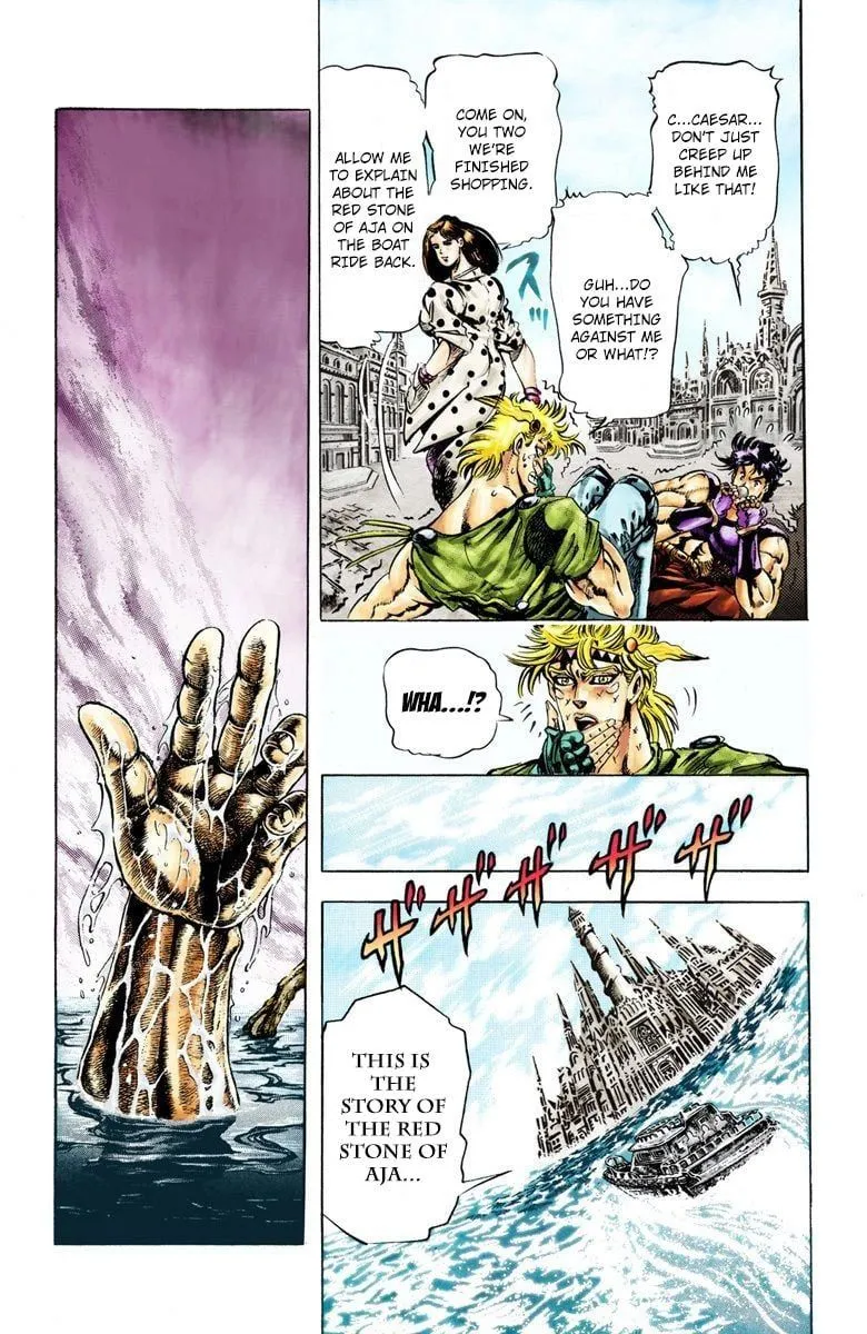 Read JoJo's Bizarre Adventure Part 2 Battle Tendency Official Colored Manga Online