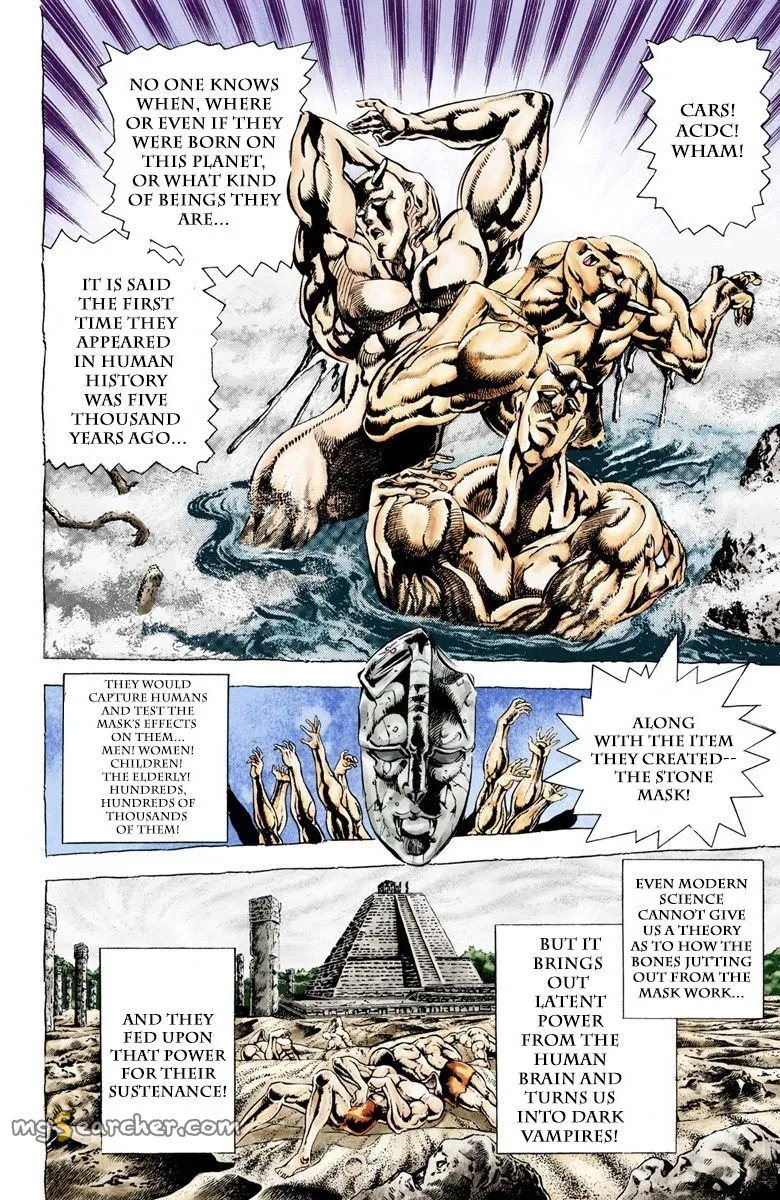 Read JoJo's Bizarre Adventure Part 2 Battle Tendency Official Colored Manga Online