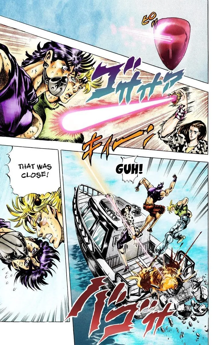 Read JoJo's Bizarre Adventure Part 2 Battle Tendency Official Colored Manga Online
