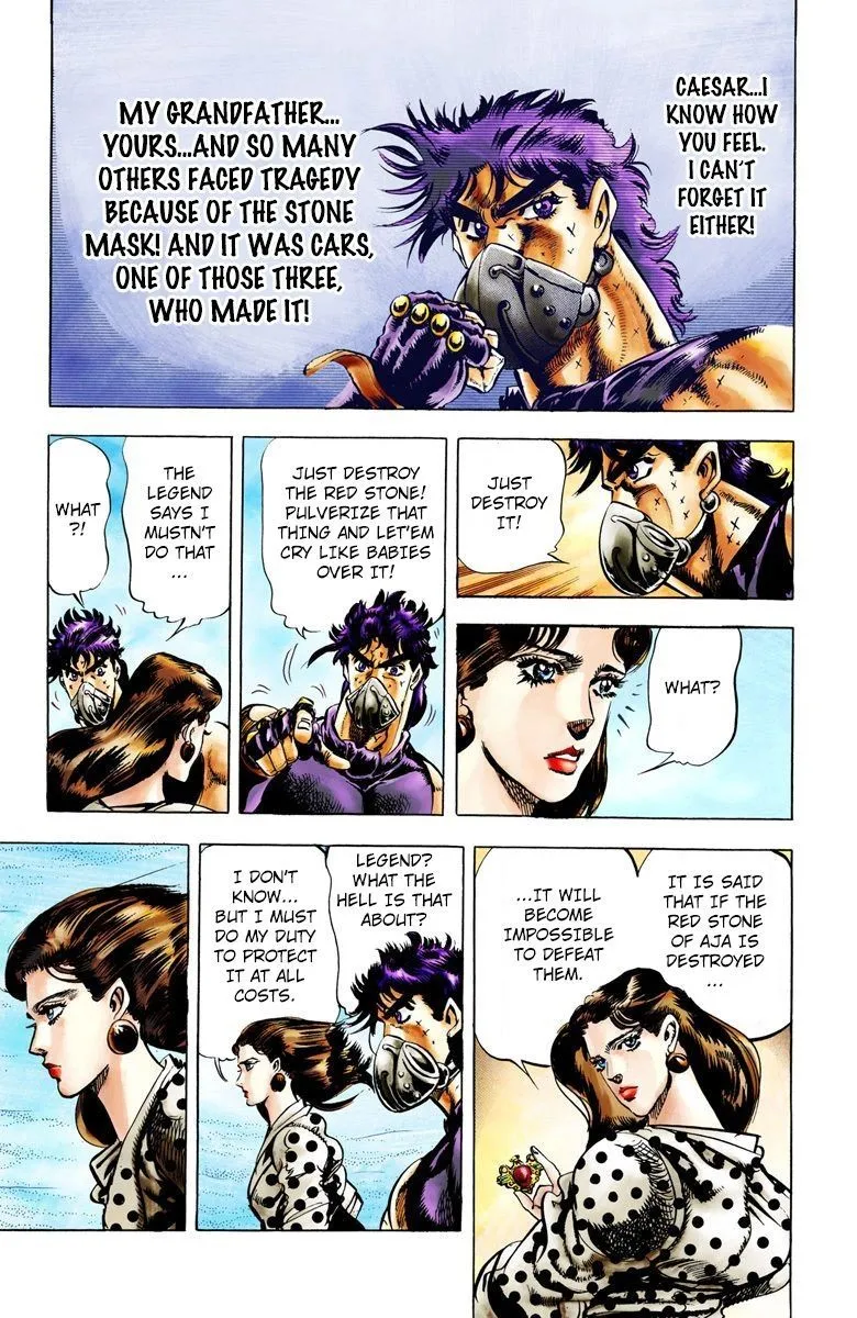 Read JoJo's Bizarre Adventure Part 2 Battle Tendency Official Colored Manga Online