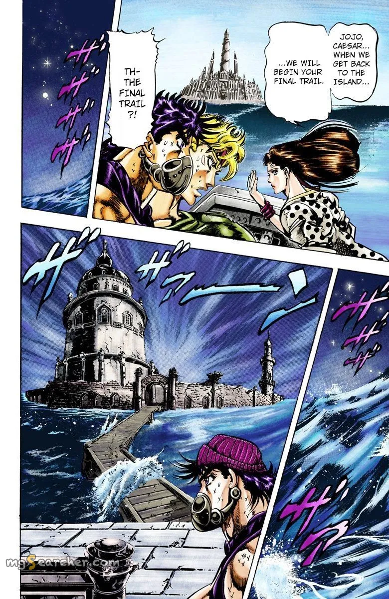 Read JoJo's Bizarre Adventure Part 2 Battle Tendency Official Colored Manga Online