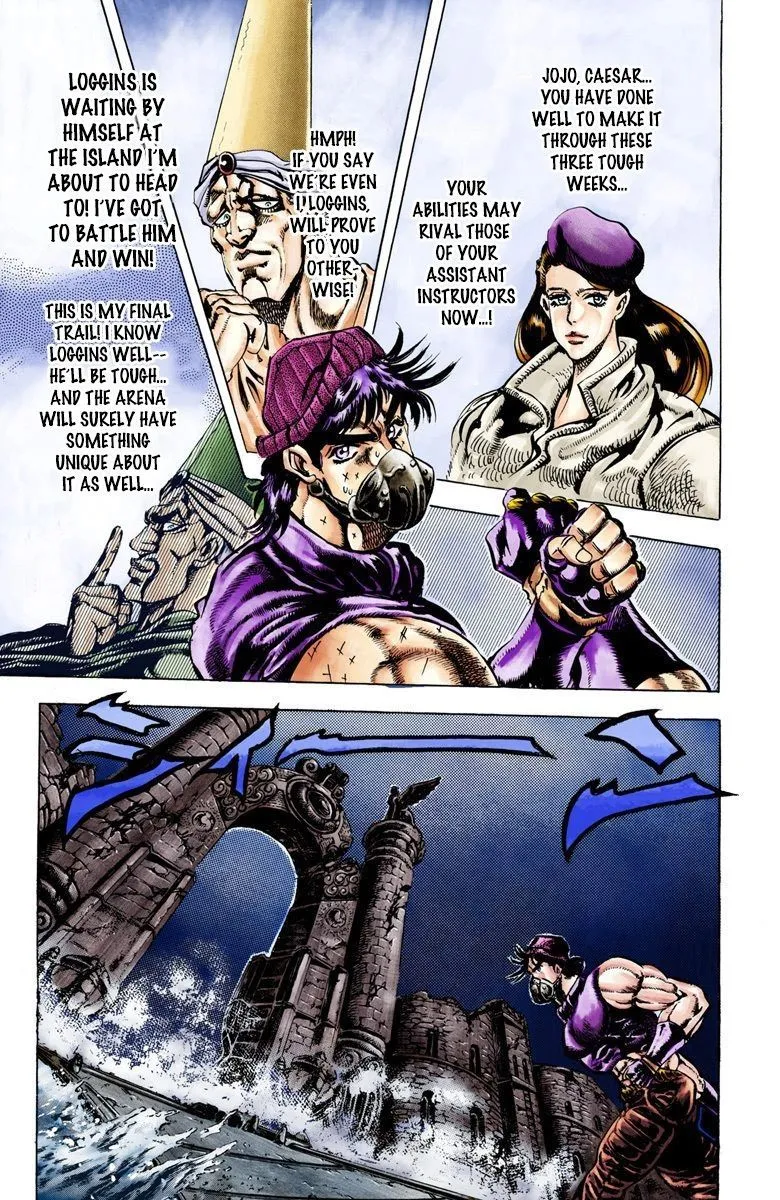 Read JoJo's Bizarre Adventure Part 2 Battle Tendency Official Colored Manga Online
