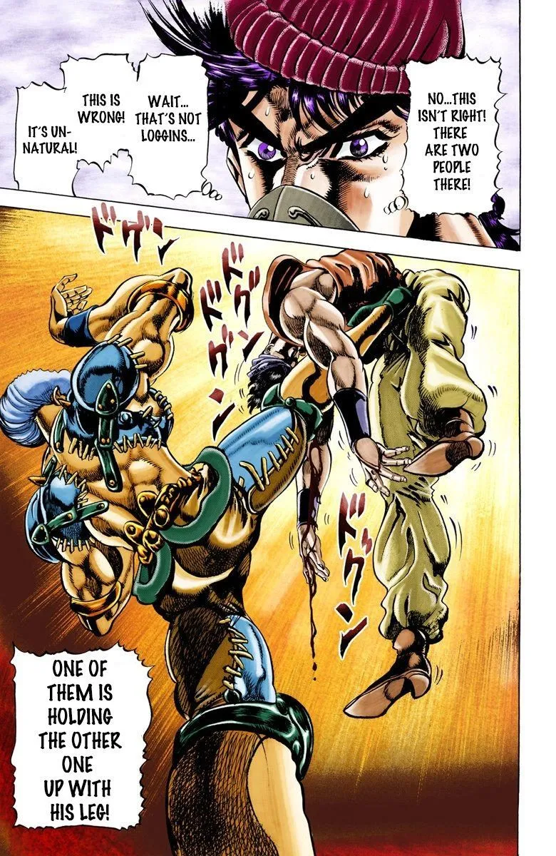 Read JoJo's Bizarre Adventure Part 2 Battle Tendency Official Colored Manga Online