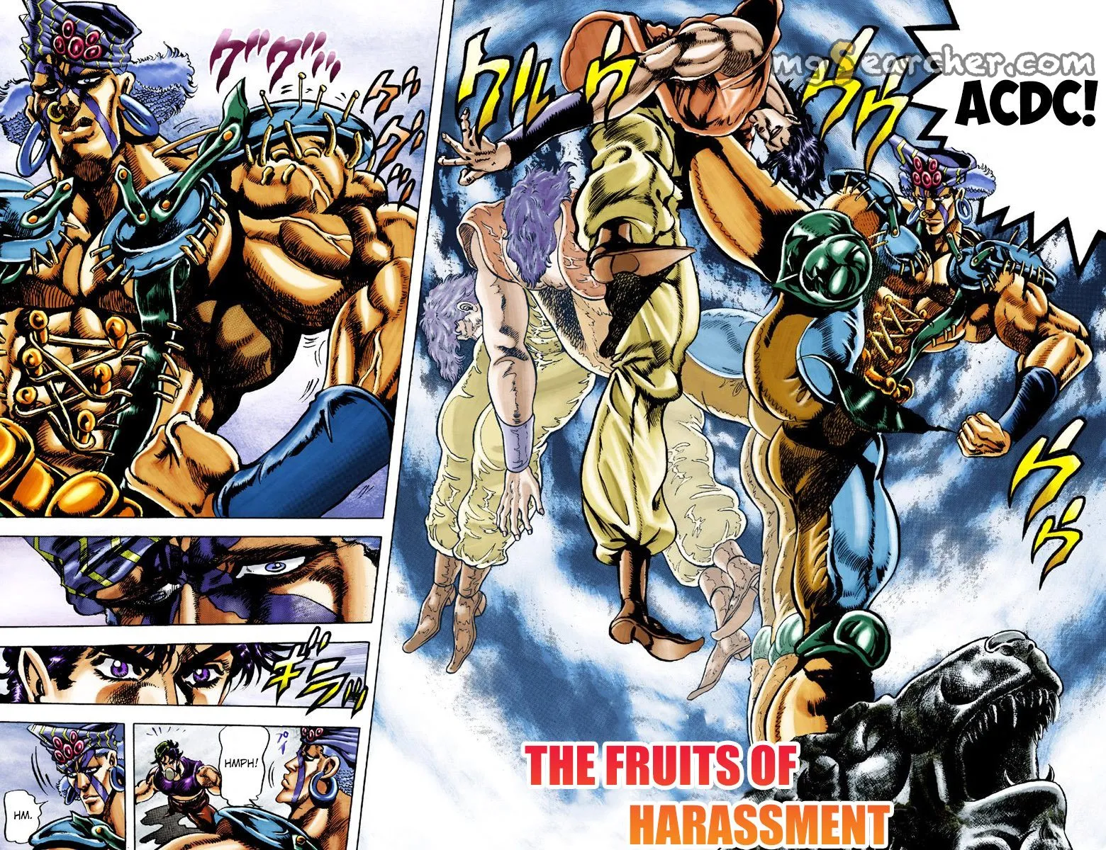 Read JoJo's Bizarre Adventure Part 2 Battle Tendency Official Colored Manga Online