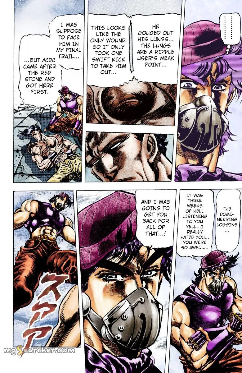 Read JoJo's Bizarre Adventure Part 2 Battle Tendency Official Colored Manga Online