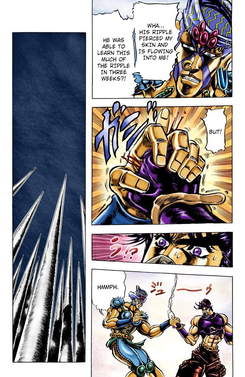 Read JoJo's Bizarre Adventure Part 2 Battle Tendency Official Colored Manga Online