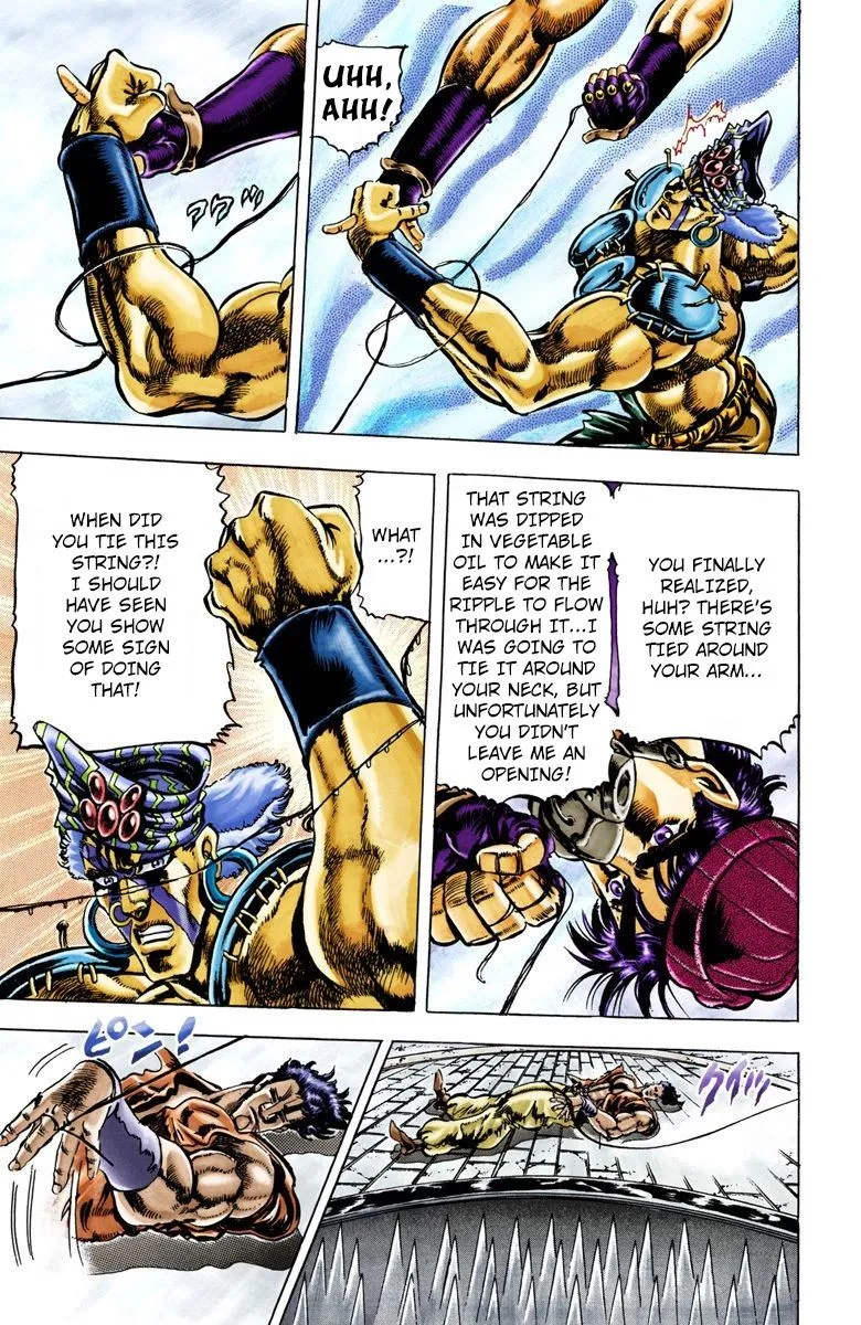 Read JoJo's Bizarre Adventure Part 2 Battle Tendency Official Colored Manga Online