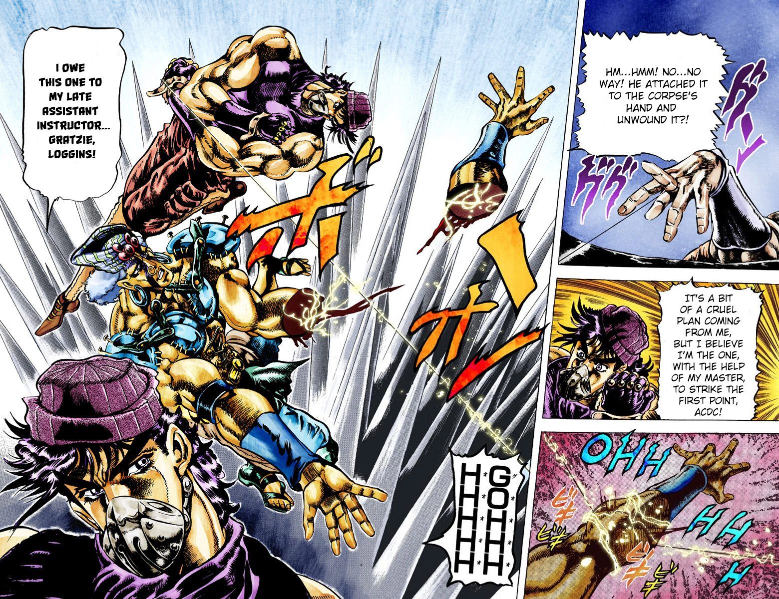 Read JoJo's Bizarre Adventure Part 2 Battle Tendency Official Colored Manga Online