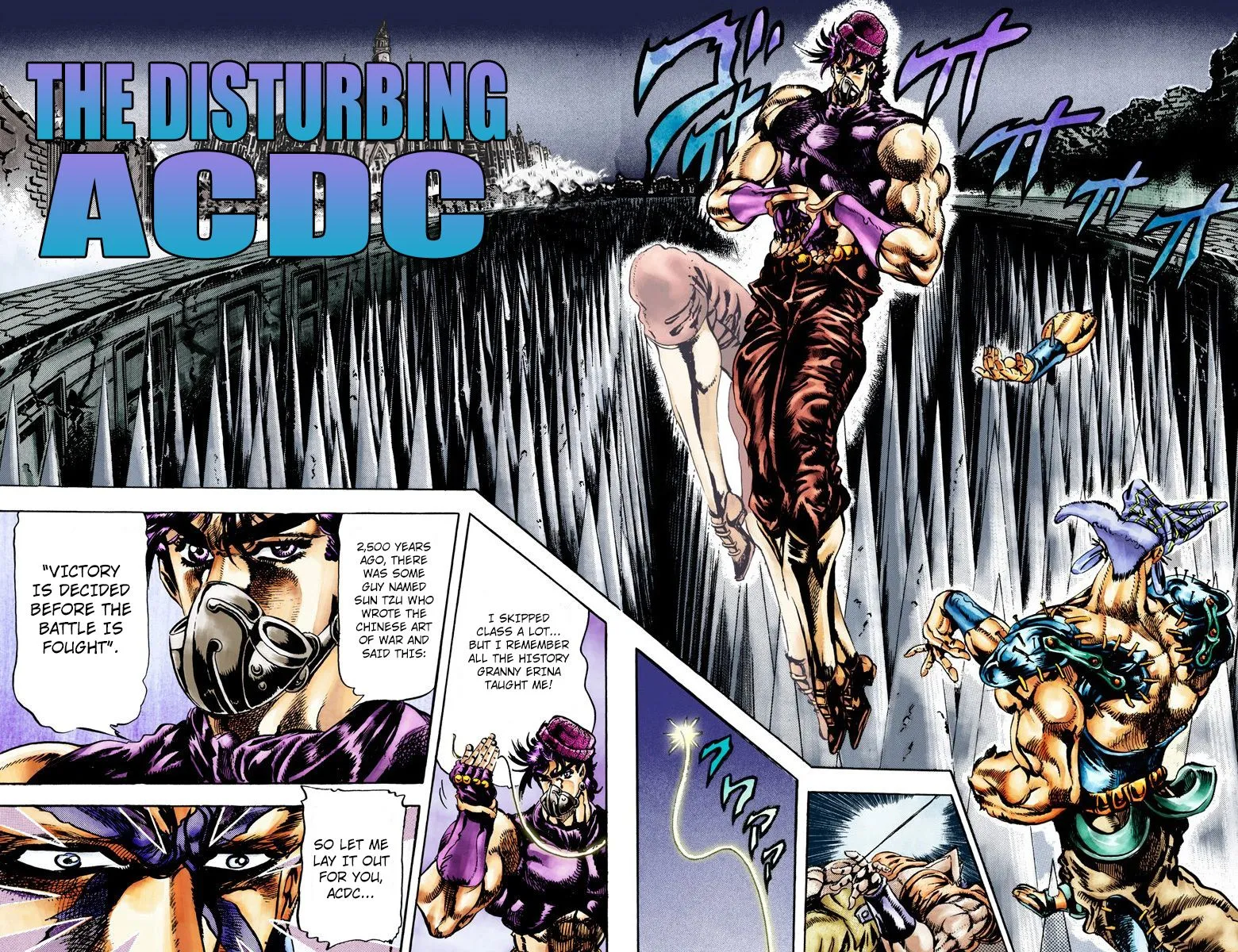 Read JoJo's Bizarre Adventure Part 2 Battle Tendency Official Colored Manga Online