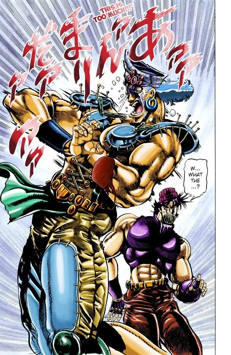 Read JoJo's Bizarre Adventure Part 2 Battle Tendency Official Colored Manga Online