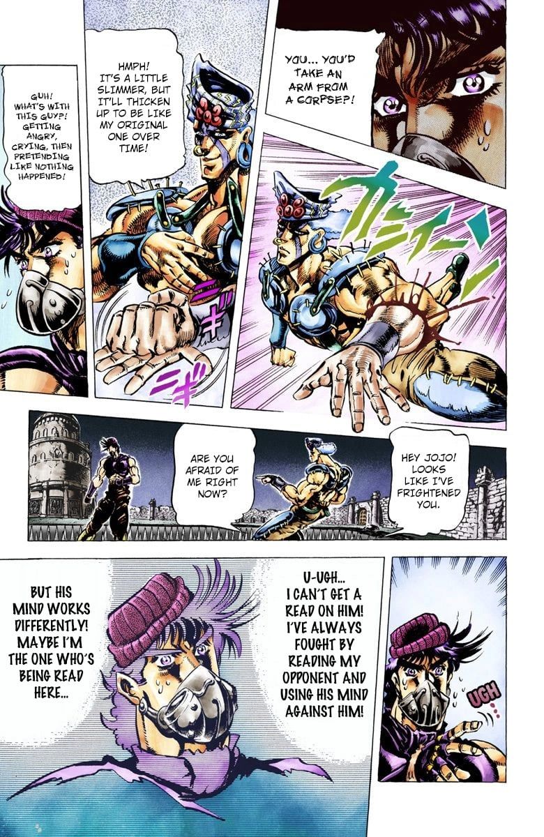 Read JoJo's Bizarre Adventure Part 2 Battle Tendency Official Colored Manga Online