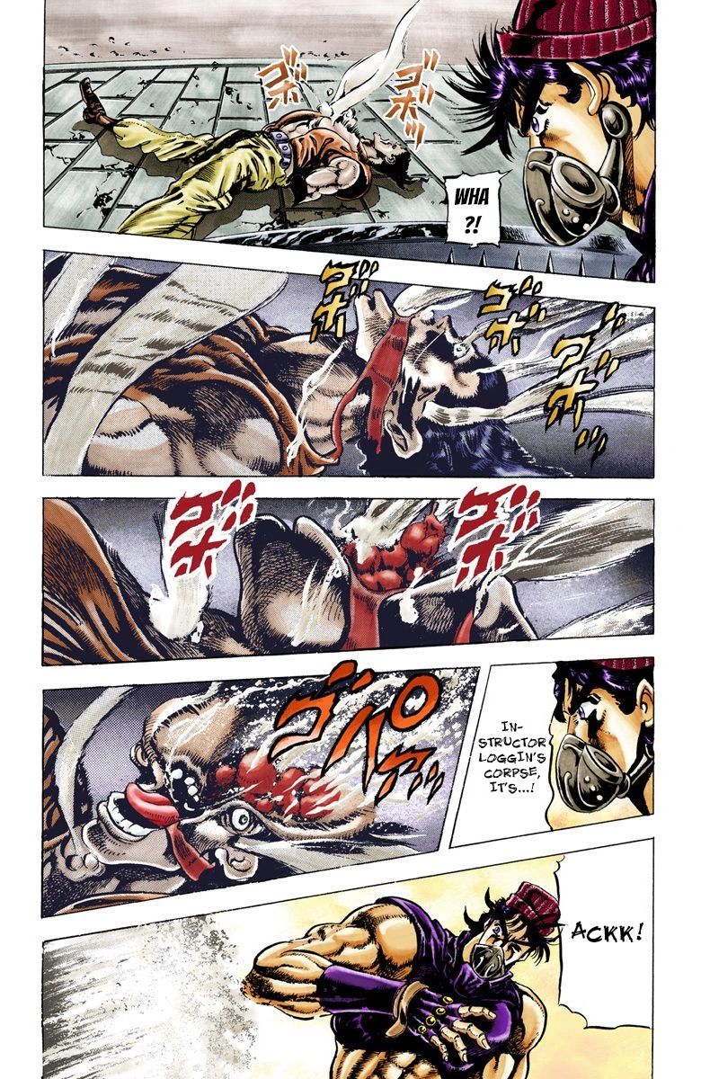 Read JoJo's Bizarre Adventure Part 2 Battle Tendency Official Colored Manga Online