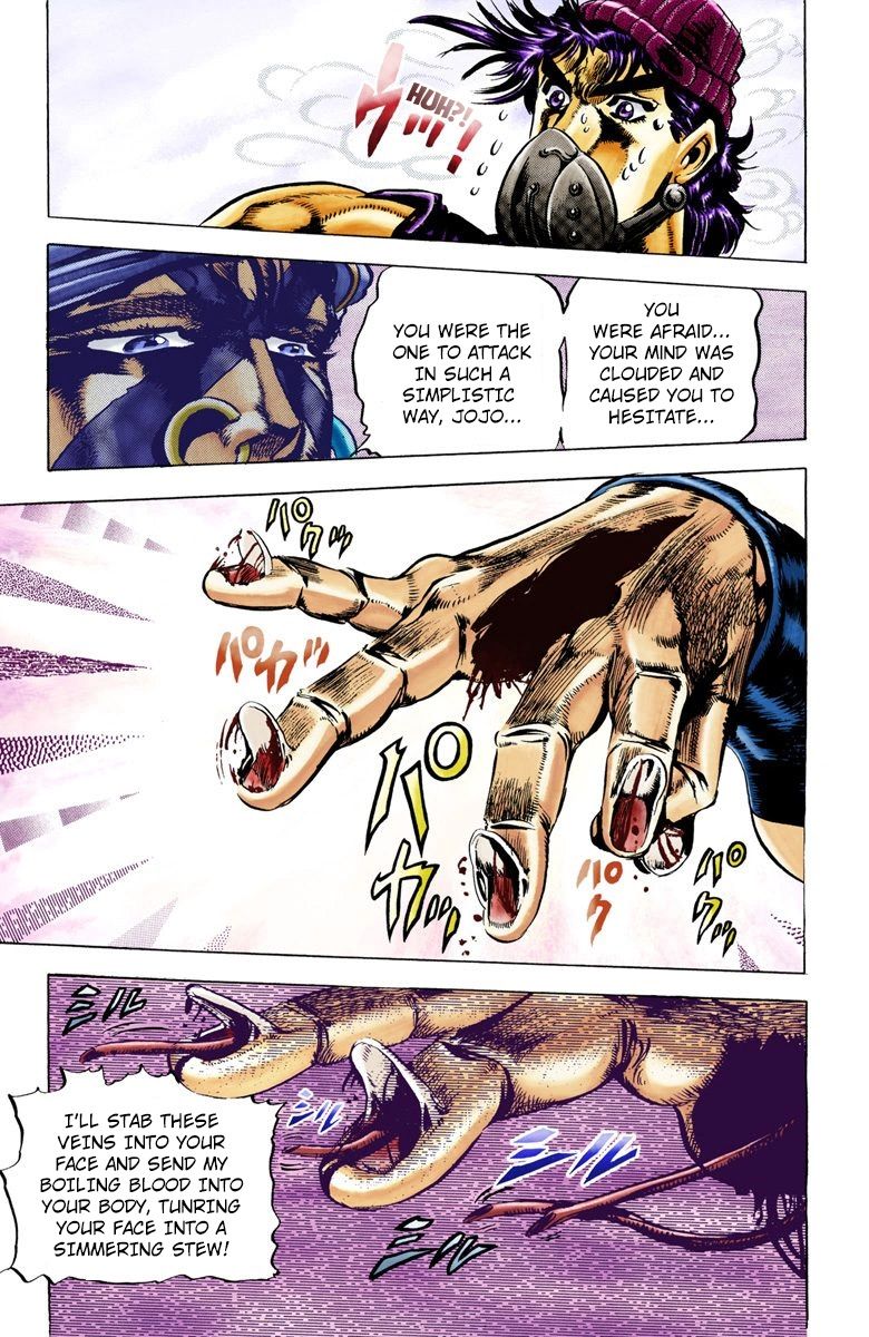 Read JoJo's Bizarre Adventure Part 2 Battle Tendency Official Colored Manga Online