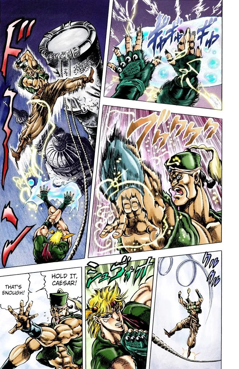 Read JoJo's Bizarre Adventure Part 2 Battle Tendency Official Colored Manga Online