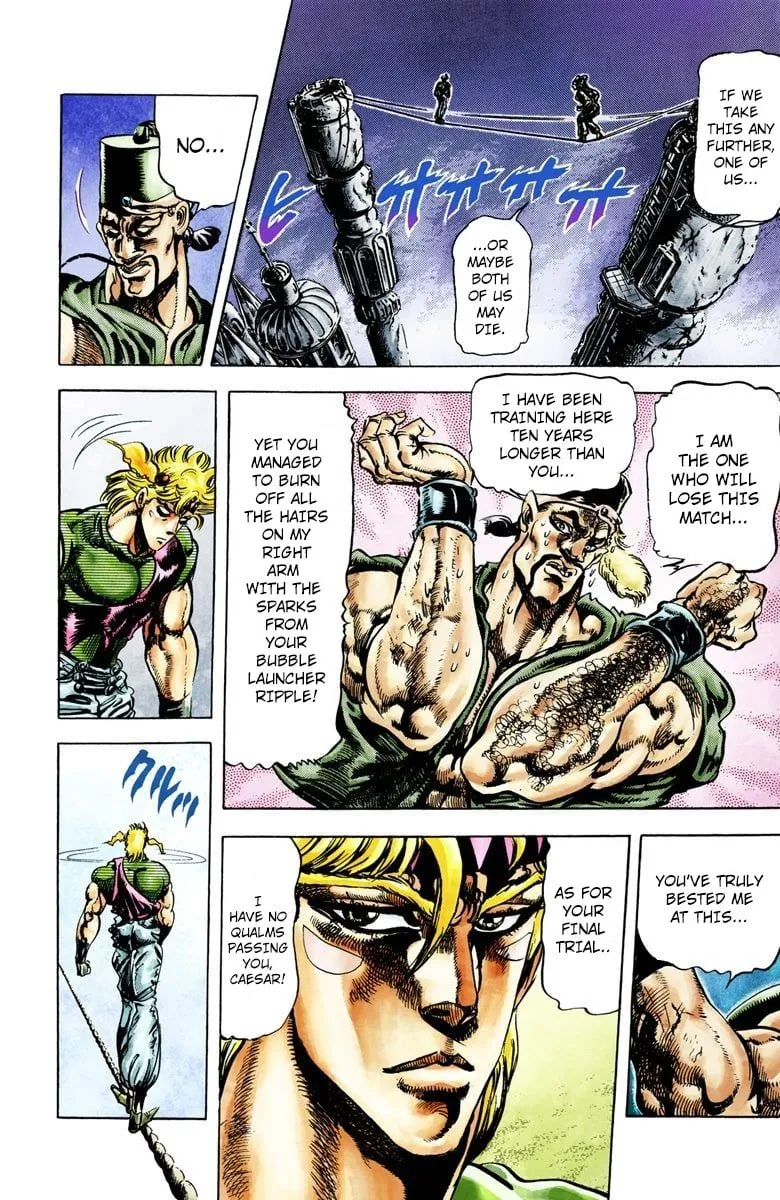 Read JoJo's Bizarre Adventure Part 2 Battle Tendency Official Colored Manga Online