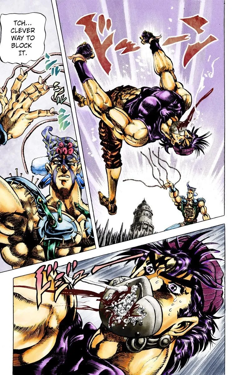 Read JoJo's Bizarre Adventure Part 2 Battle Tendency Official Colored Manga Online