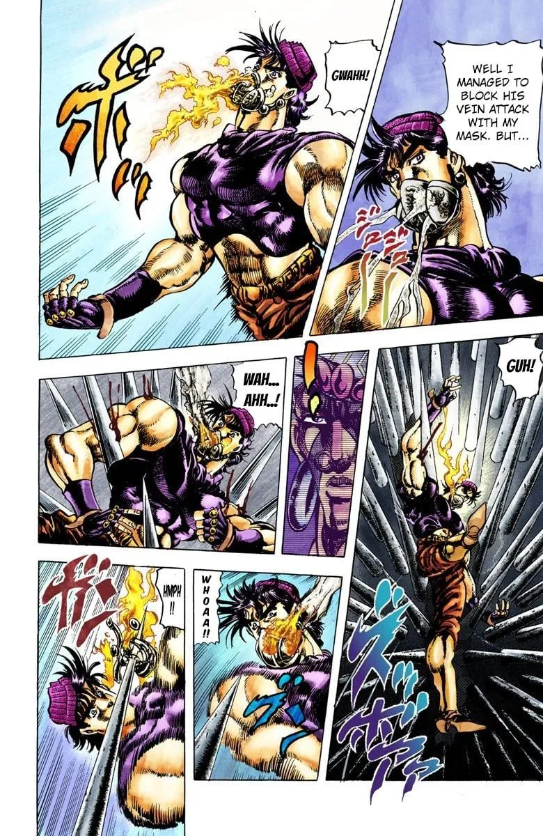 Read JoJo's Bizarre Adventure Part 2 Battle Tendency Official Colored Manga Online