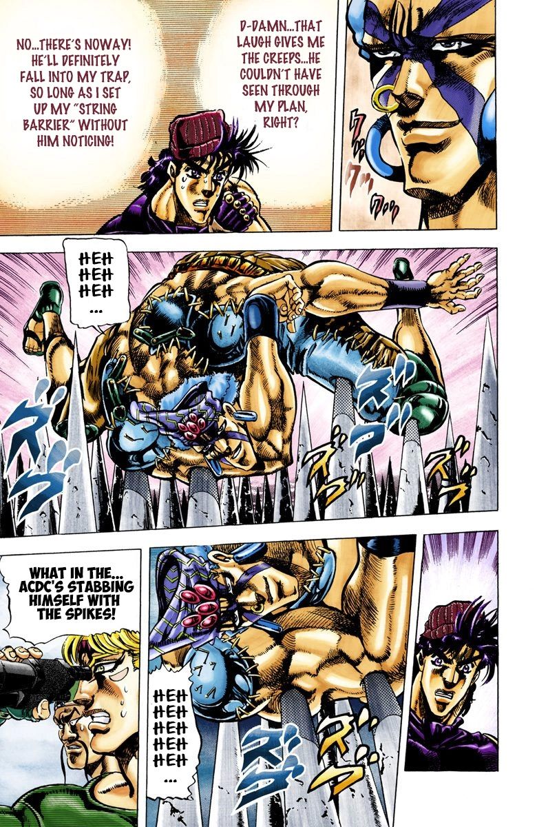 Read JoJo's Bizarre Adventure Part 2 Battle Tendency Official Colored Manga Online