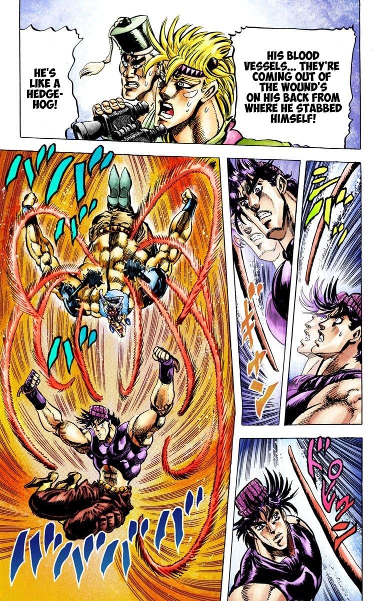Read JoJo's Bizarre Adventure Part 2 Battle Tendency Official Colored Manga Online