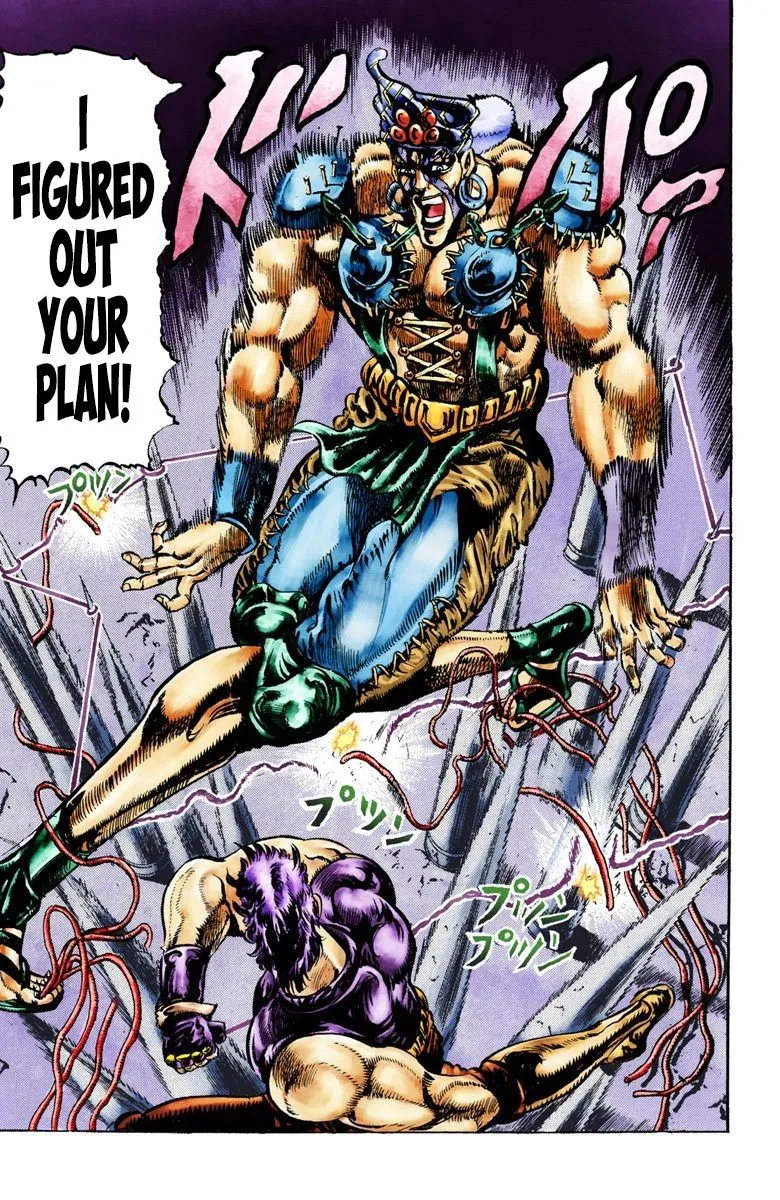 Read JoJo's Bizarre Adventure Part 2 Battle Tendency Official Colored Manga Online