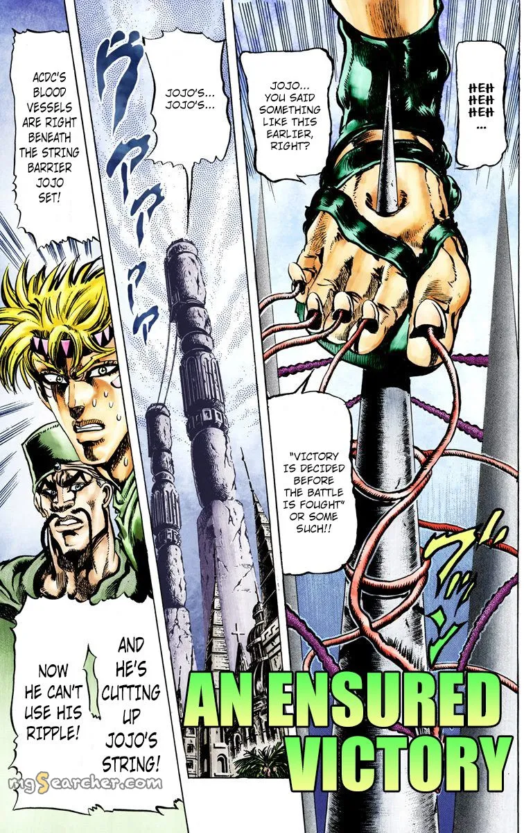 Read JoJo's Bizarre Adventure Part 2 Battle Tendency Official Colored Manga Online