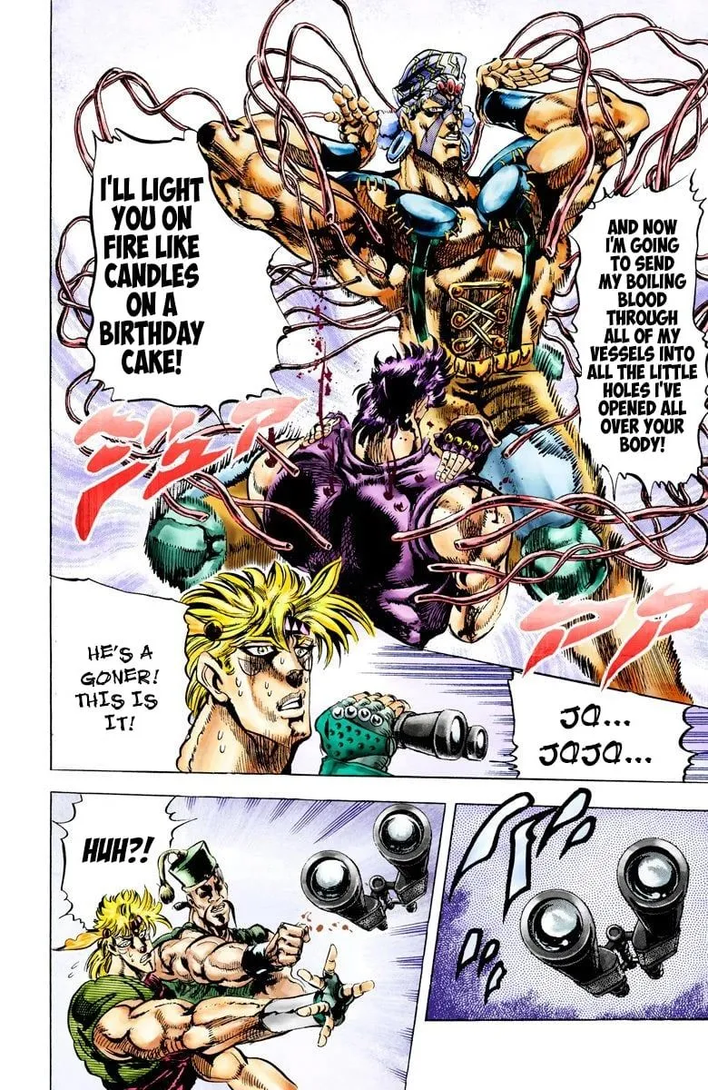 Read JoJo's Bizarre Adventure Part 2 Battle Tendency Official Colored Manga Online