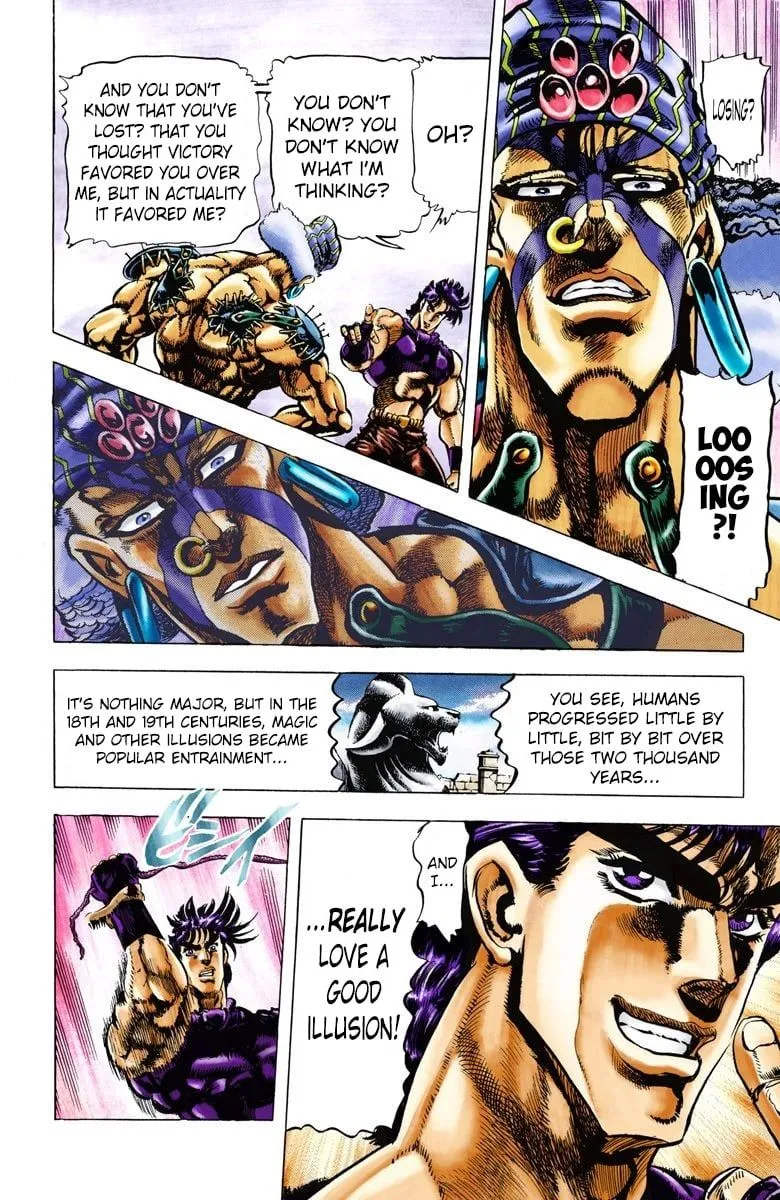 Read JoJo's Bizarre Adventure Part 2 Battle Tendency Official Colored Manga Online