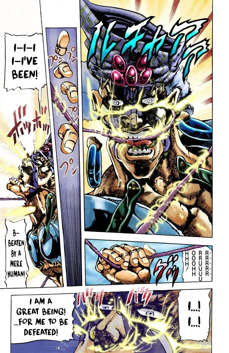 Read JoJo's Bizarre Adventure Part 2 Battle Tendency Official Colored Manga Online