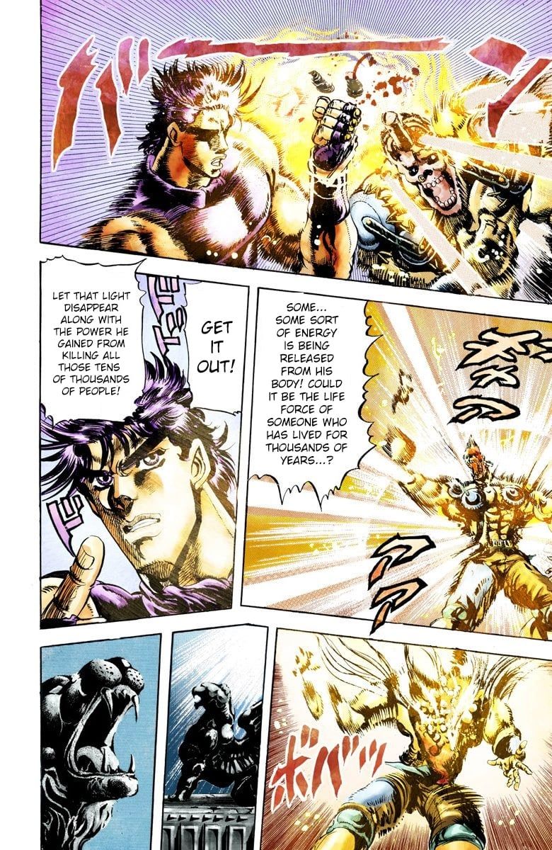 Read JoJo's Bizarre Adventure Part 2 Battle Tendency Official Colored Manga Online