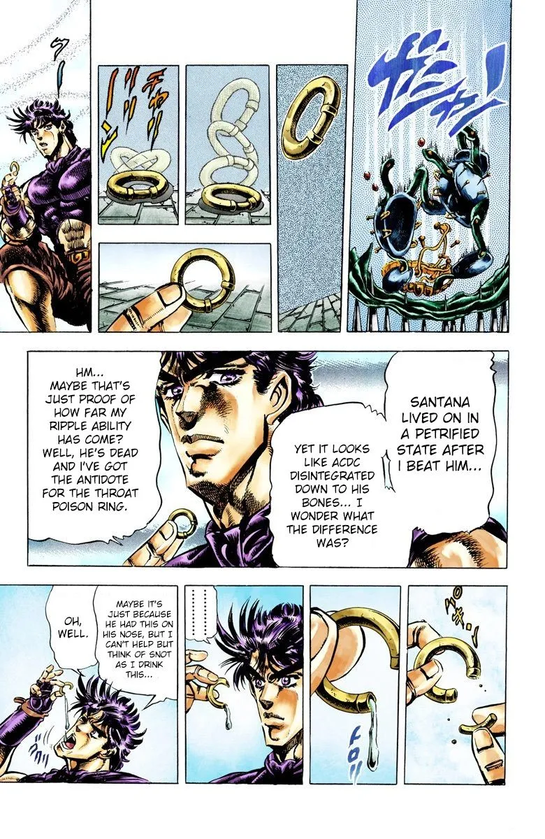 Read JoJo's Bizarre Adventure Part 2 Battle Tendency Official Colored Manga Online
