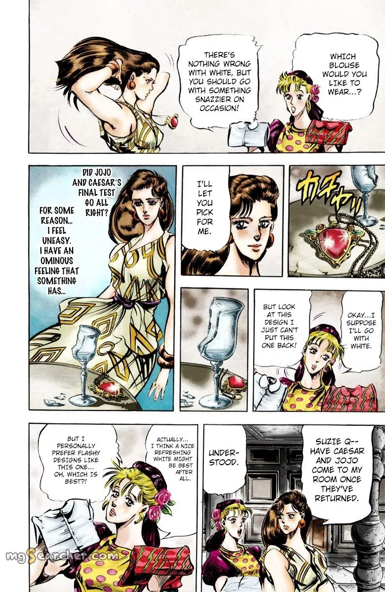 Read JoJo's Bizarre Adventure Part 2 Battle Tendency Official Colored Manga Online