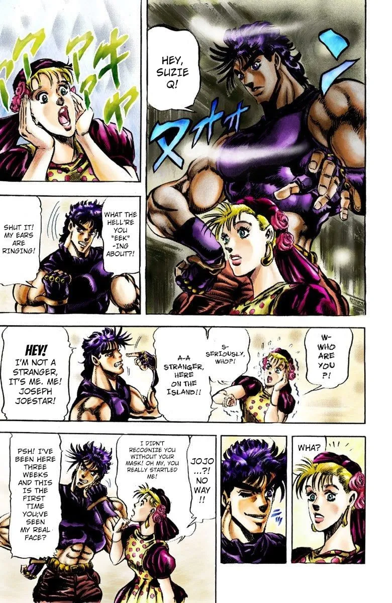 Read JoJo's Bizarre Adventure Part 2 Battle Tendency Official Colored Manga Online