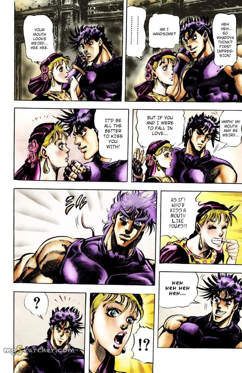 Read JoJo's Bizarre Adventure Part 2 Battle Tendency Official Colored Manga Online