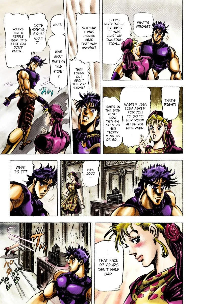 Read JoJo's Bizarre Adventure Part 2 Battle Tendency Official Colored Manga Online