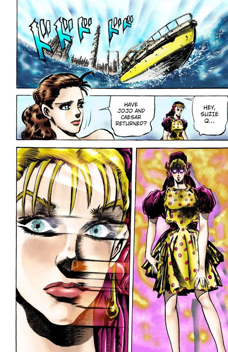 Read JoJo's Bizarre Adventure Part 2 Battle Tendency Official Colored Manga Online