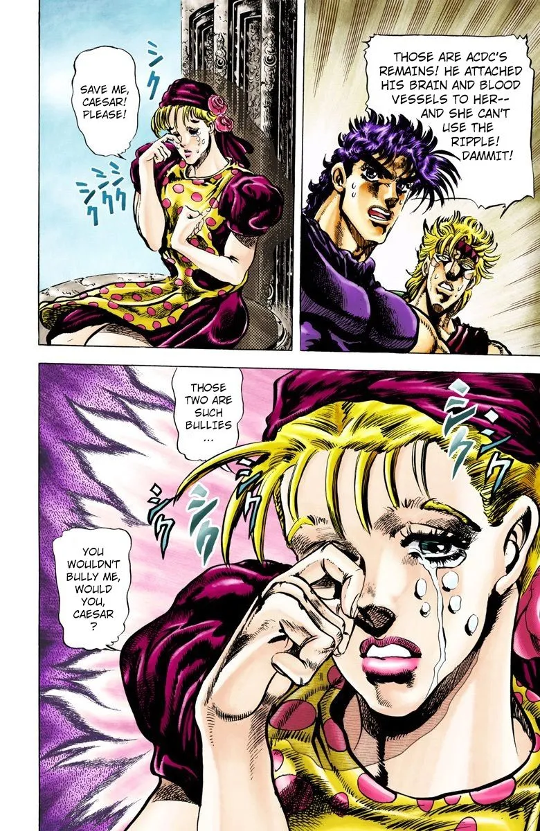 Read JoJo's Bizarre Adventure Part 2 Battle Tendency Official Colored Manga Online
