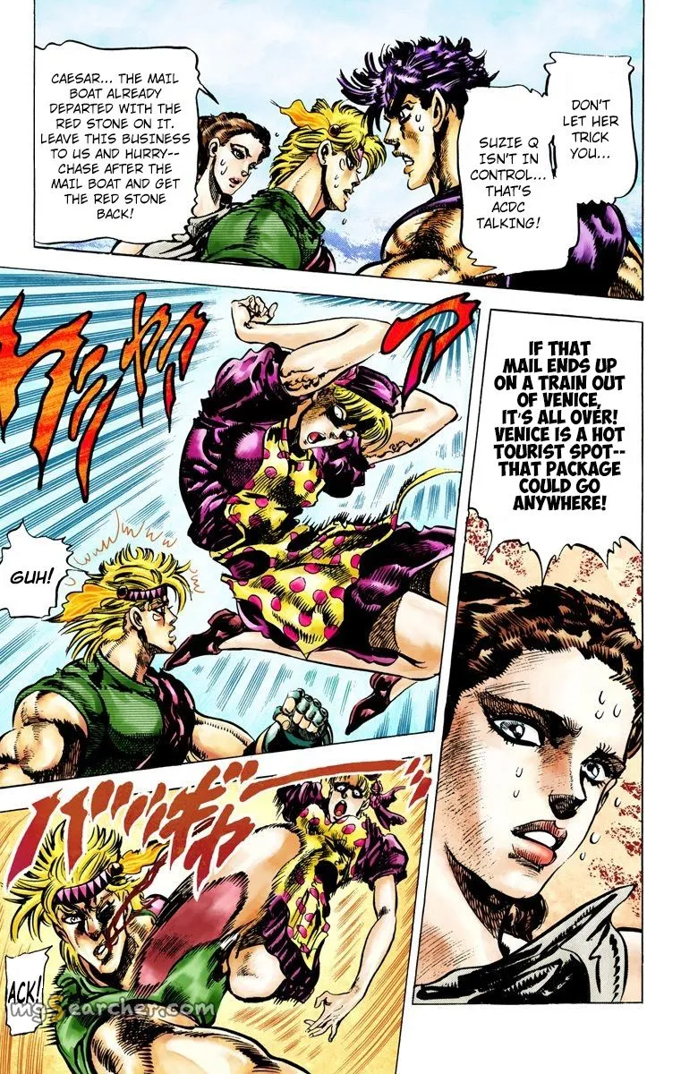 Read JoJo's Bizarre Adventure Part 2 Battle Tendency Official Colored Manga Online